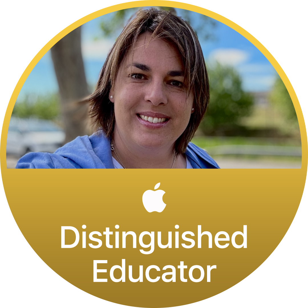 Noelia Cebrian Apple Distingued Educator